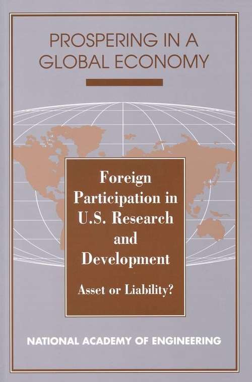 Book cover of Foreign Participation in U.S. Research and Development: Asset or Liability?