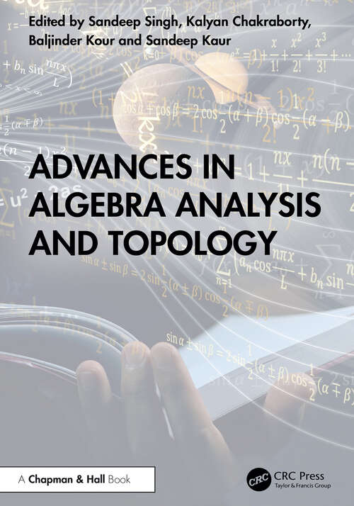 Book cover of Advances in Algebra Analysis and Topology