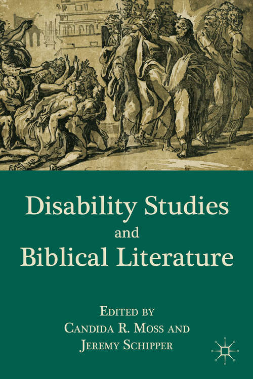 Book cover of Disability Studies and Biblical Literature