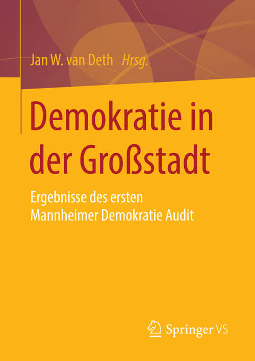 Book cover of Demokratie in der Großstadt