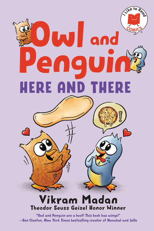 Book cover of Owl and Penguin: Here and There (I Like to Read Comics)