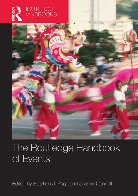 Book cover of The Routledge Handbook of Events (2)