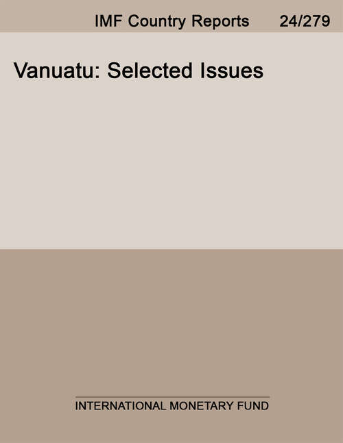 Book cover of Vanuatu: Selected Issues (Imf Staff Country Reports)