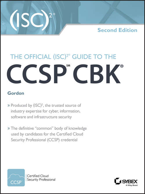 Book cover of The Official (ISC)2 Guide to the CCSP CBK (2)