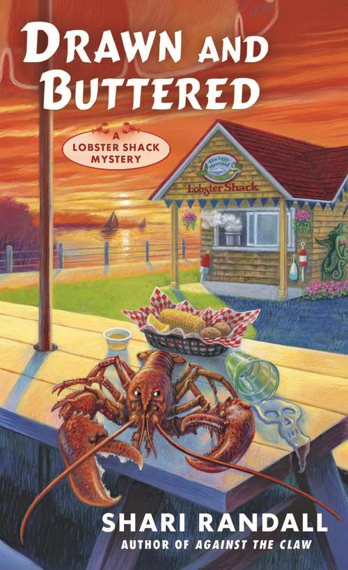 Book cover of Drawn and Buttered (A Lobster Shack Mystery #3)
