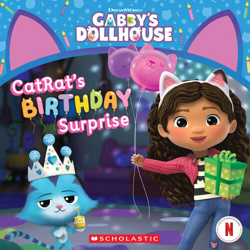 Book cover of CatRat's Birthday Surprise (Gabby's Dollhouse #10)