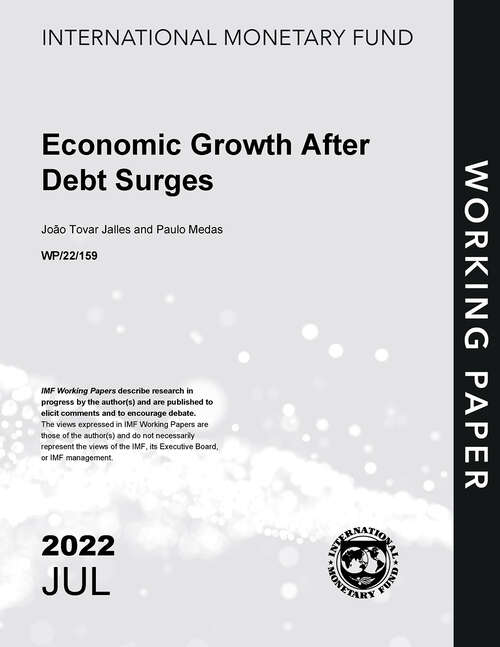 Book cover of Economic Growth After Debt Surges