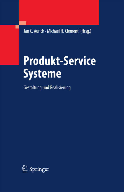 Book cover of Produkt-Service Systeme