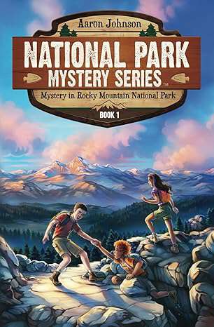 Book cover of Mystery in Rocky Mountain National Park (National Park Mystery Series #1)