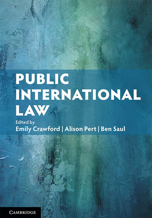 Book cover of Public International Law