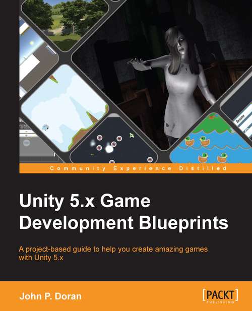 Book cover of Unity 5.x Game Development Blueprints
