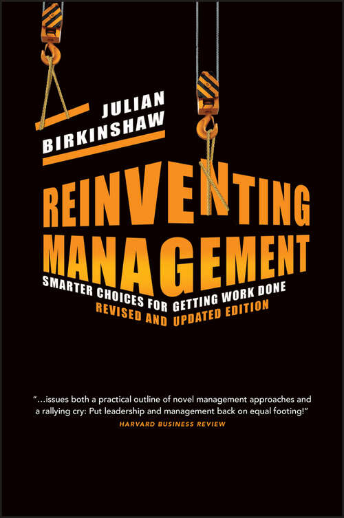 Book cover of Reinventing Management