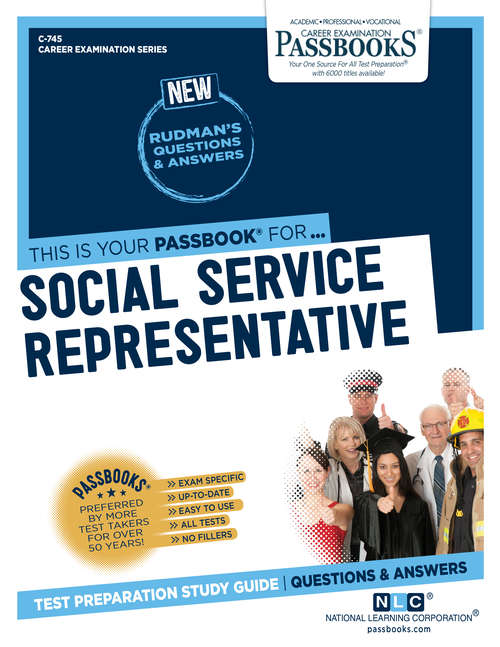 Book cover of Social Service Representative: Passbooks Study Guide (Career Examination Series)
