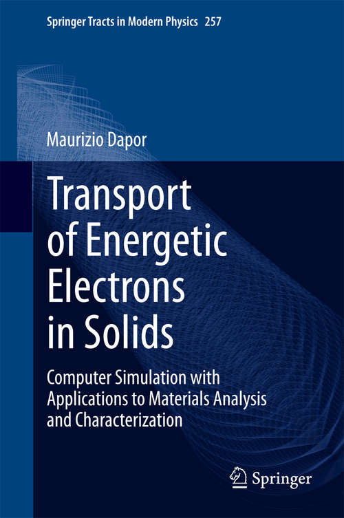 Book cover of Transport of Energetic Electrons in Solids