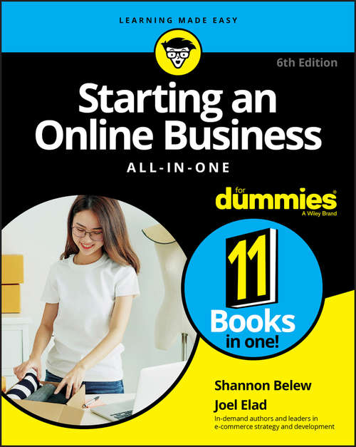 Book cover of Starting an Online Business All-in-One For Dummies (6)