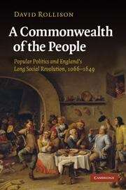 Book cover of A Commonwealth of the People