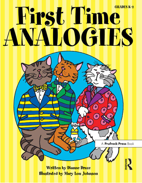 Book cover of First Time Analogies: Grades K-2