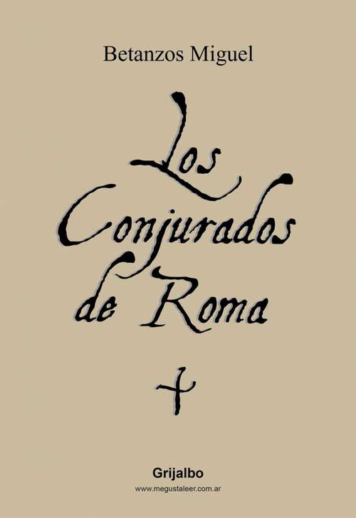 Book cover of Los conjurados de Roma