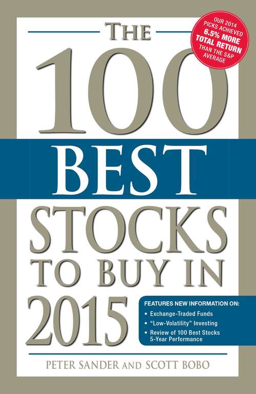 Book cover of The 100 Best Stocks to Buy in 2015