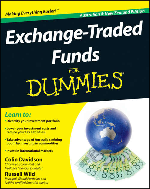 Book cover of Exchange-Traded Funds For Dummies (Australia and New Zealand Edition)