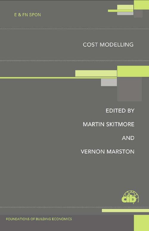 Book cover of Cost Modelling