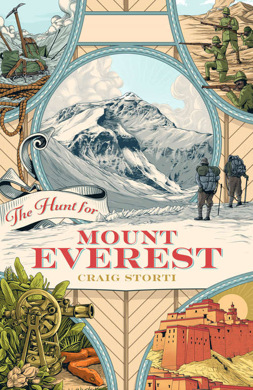 Book cover of The Hunt for Mount Everest