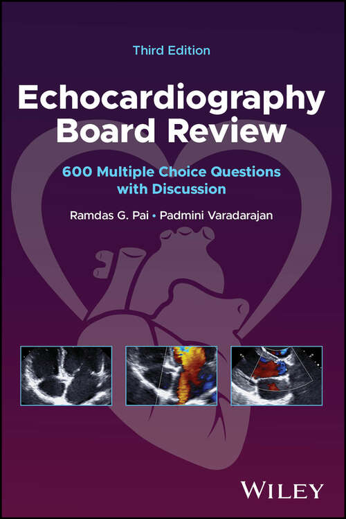 Book cover of Echocardiography Board Review: 600 Multiple Choice Questions with Discussion