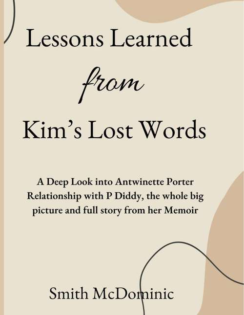 Book cover of Lessons Learned from Kim’s Lost Words