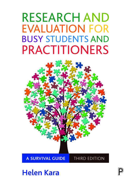 Book cover of Research and Evaluation for Busy Students and Practitioners: A Survival Guide (3)