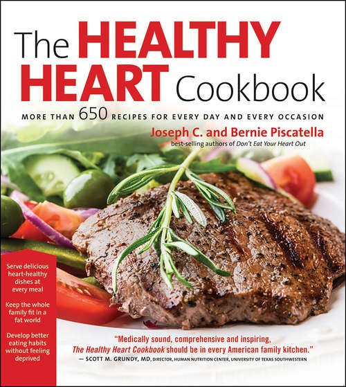 Book cover of Healthy Heart Cookbook: Over 700 Recipes for Every Day and Every Occassion