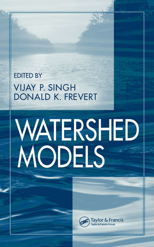 Book cover of Watershed Models (1)