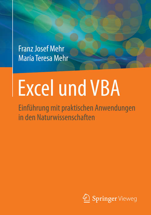 Book cover of Excel und VBA