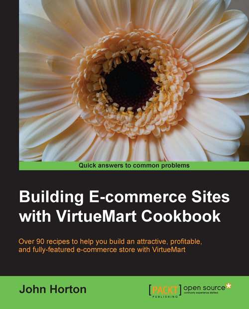 Book cover of Building E-commerce Sites with VirtueMart Cookbook