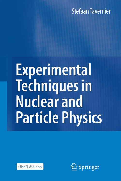 Book cover of Experimental Techniques in Nuclear and Particle Physics