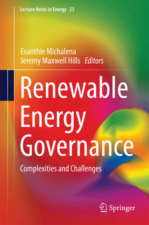 Book cover of Renewable Energy Governance