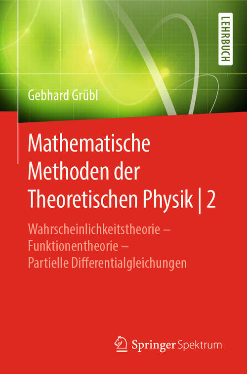 Book cover of Mathematische Methoden der Theoretischen Physik | 2