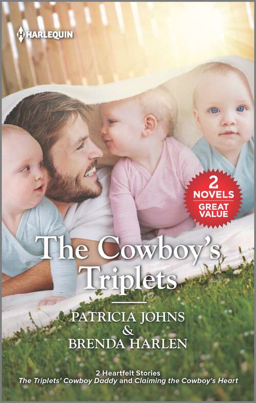 Book cover of The Cowboy's Triplets (Reissue)