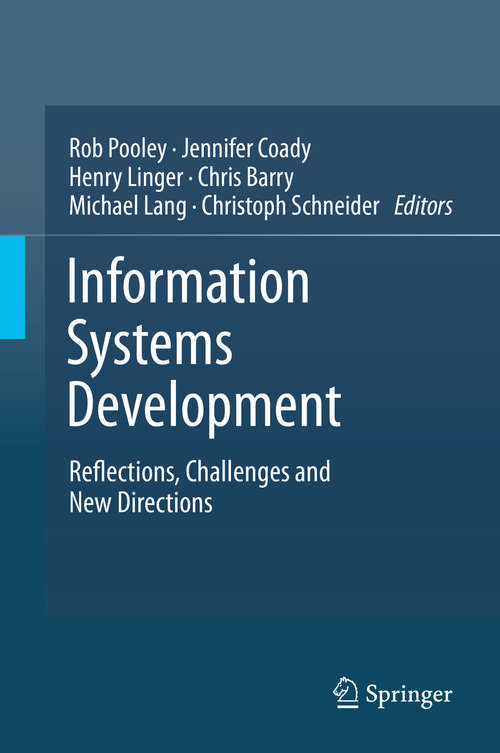 Book cover of Information Systems Development: Reflections, Challenges and New Directions