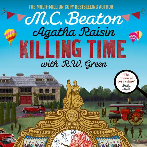 Book cover of Agatha Raisin: Killing Time (Agatha Raisin #146)