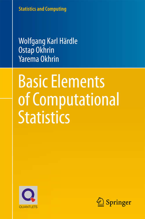 Book cover of Basic Elements of Computational Statistics (Statistics and Computing)