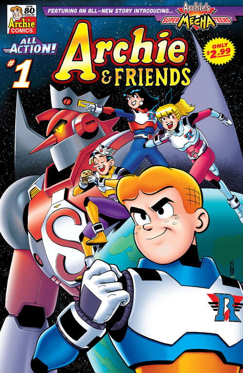 Book cover of Archie & Friends: All-Action (Archie & Friends #15)