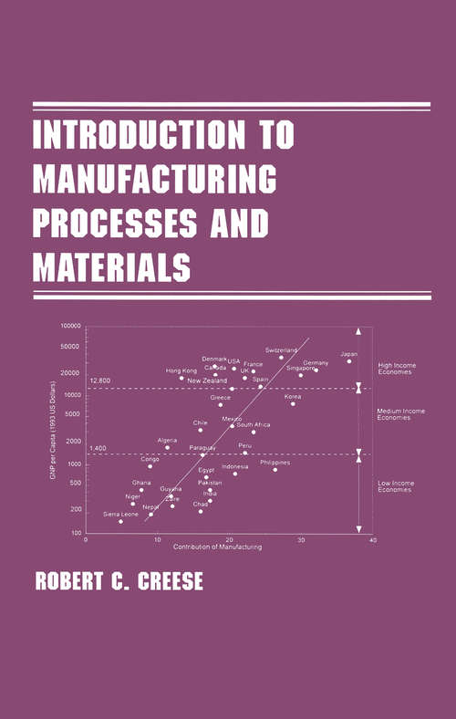 Book cover of Introduction to Manufacturing Processes and Materials (Manufacturing Engineering and Materials Processing: Vol. 54)