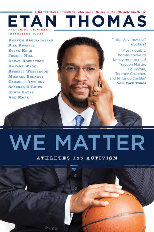 Book cover of We Matter: Athletes and Activism