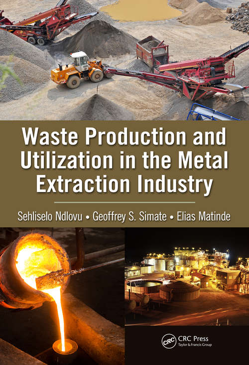 Book cover of Waste Production and Utilization in the Metal Extraction Industry