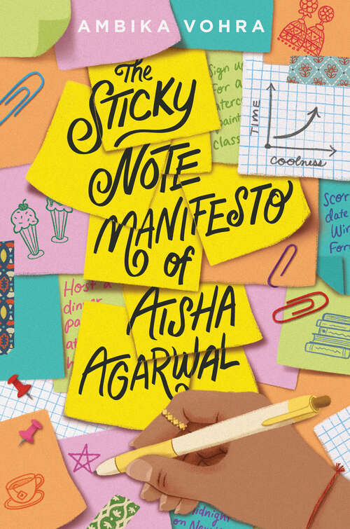 Book cover of The Sticky Note Manifesto of Aisha Agarwal