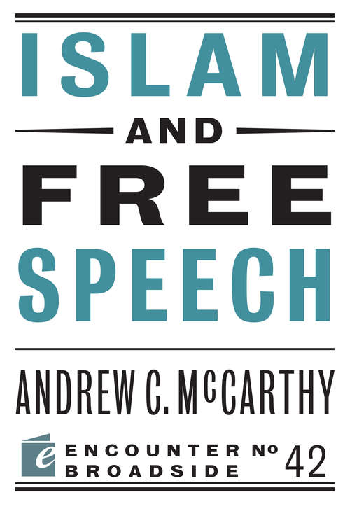 Book cover of Islam and Free Speech