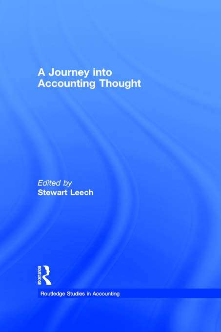 Book cover of A Journey into Accounting Thought