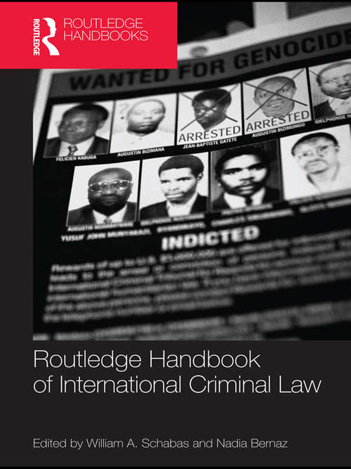 Book cover of Routledge Handbook of International Criminal Law