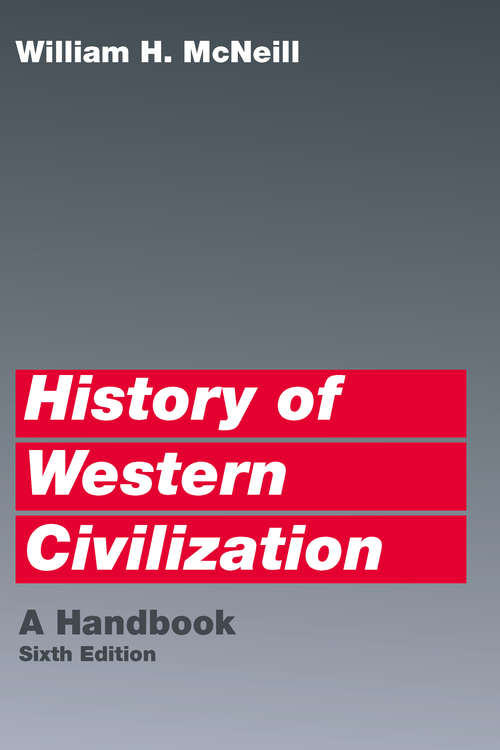 Book cover of History of Western Civilization: A Handbook (6)