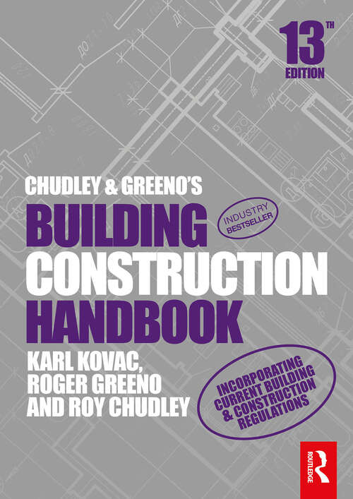 Book cover of Chudley and Greeno's Building Construction Handbook (13)